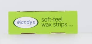 Mandy's Soft-Feel Wax Strips for Face 12pk