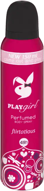 Playgirl Flirtatious Perfumed Body Spray 150ml