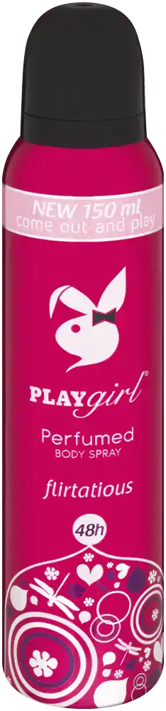 Playgirl Flirtatious Perfumed Body Spray 150ml