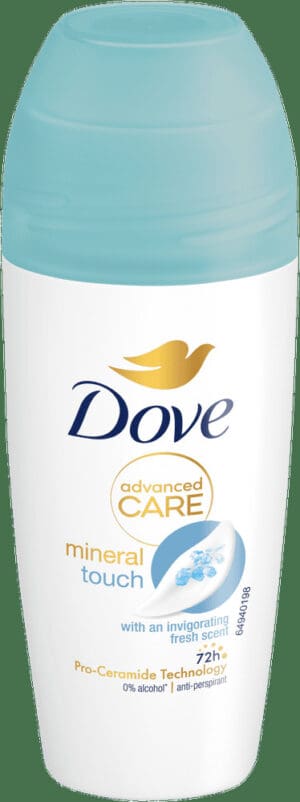 Dove Advanced Care Mineral Touch Anti-Perspirant Roll-On 50ml