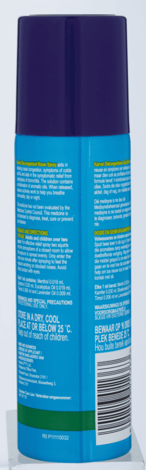 Karvol DECON ROOM SPRAY 125ML