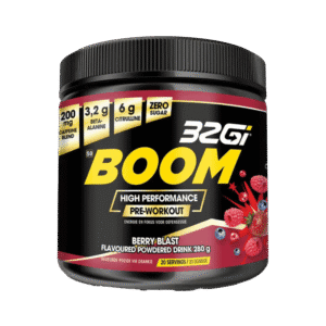 32gi BOOM PRE-WORKOUT RASP 280G