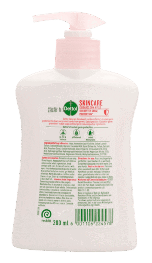 Dettol L/HANDWASH SKINCARE 200ML