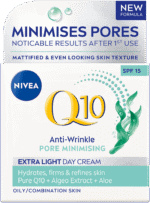 Nivea Q10 SPF 15 Anti-Wrinkle Power Pore Minimising Day Cream 50ml