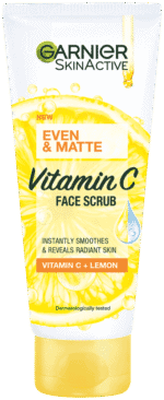 Garnier SkinActive Even & Matte Vitamin C Face Scrub 100ml