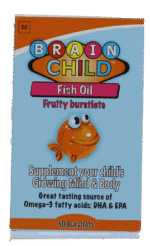 Brain Child Fish Oil Fruity Burstlets 60s