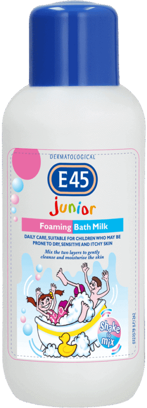 E45 Junior Foaming Bath Milk 500ml