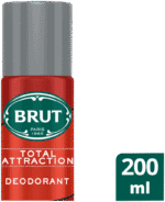 BRUT Total Attraction Aerosol Deodorant Body Spray 200ml