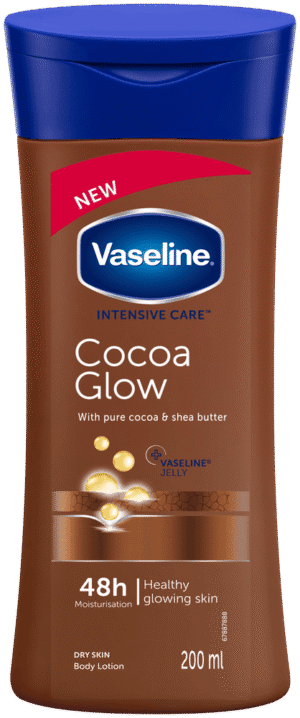 Vaseline Intensive Care Cocoa Glow Moisturizing Body Lotion 200ml