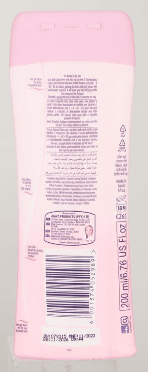Clere Powder Fresh Body Lotion 200ml