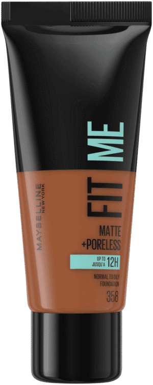 Maybelline Fit Me Latte 12H Matte & Poreless Liquid Foundation 30ml