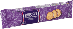 Henro Disco's Double Vanilla Biscuits 120g