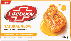 Lifebuoy Natural Glow Honey and Turmeric Hygiene Soap Bar 175g