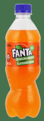 Fanta Orange Flavoured Sparkling Drink 440ml