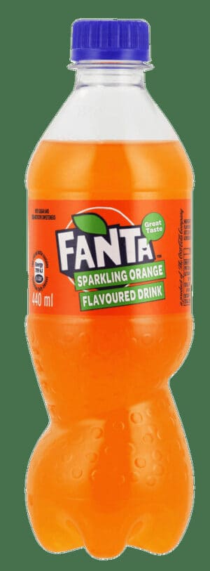 Fanta Orange Flavoured Sparkling Drink 440ml