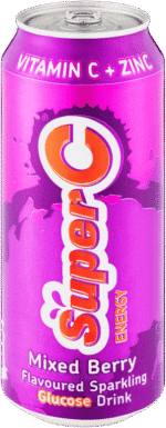Super C Mixed Berry Flavoured Energy Drink 500ml