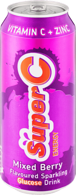 Super C Mixed Berry Flavoured Energy Drink 500ml