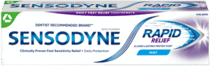 Sensodyne Rapid Relief Mint Fluoride Toothpaste 75ml