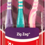 Colgate ZigZag Assorted Medium Toothbrush 3pk