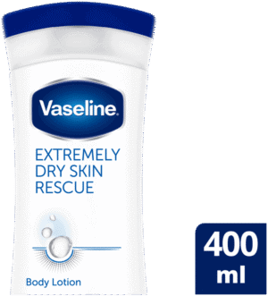 Vaseline Clinical Care Extremely Dry Skin Rescue Fragrance Free Body Lotion 400ml