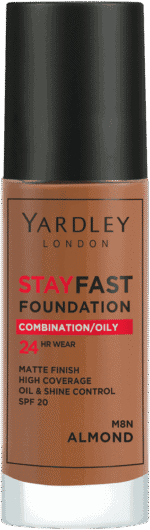 Yardley Stayfast Almond SPF 20 24HR Foundation 30ml