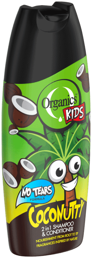 Organics For Kids Coconutty 2in1 Shampoo and Conditioner 400ml