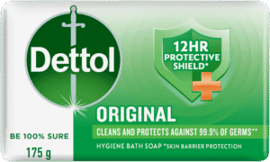 Dettol Original Hygiene Bath Soap Bar 175g