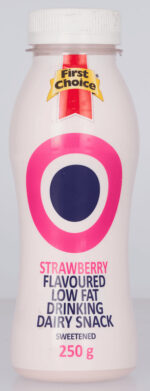First Choice Strawberry Flavoured Low Fat Drinking Dairy Snack 250g