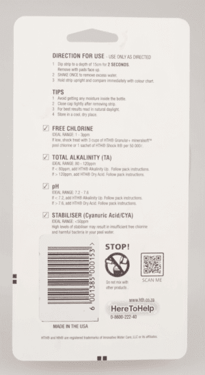 HTH Early Warning Test Strips 25pk