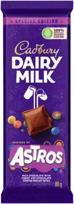 Cadbury Dairy Milk Astros Chocolate 80g