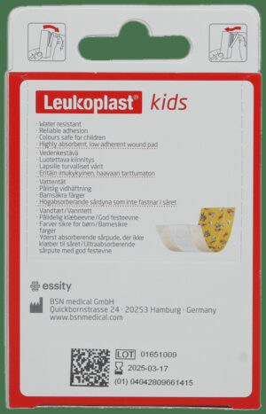 Leukoplast Kids Adhesive Wound Dressings 1s