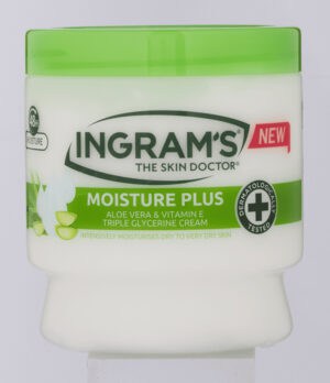 Ingram's Moisture Plus Aloe Vera & Vitamin E Triple Glycerine Cream 450ml