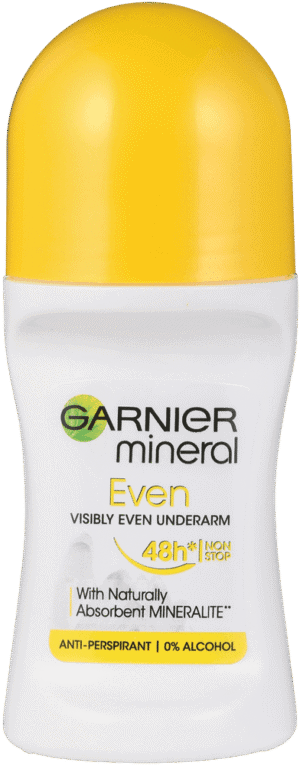 Garnier Mineral Even Anti-Perspirant Roll-On 50ml
