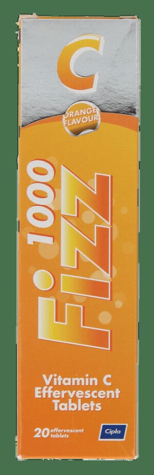 Fizz C Vitamin C Effervescent Tablets 20s