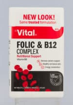 Vital Folic & B12 Complex Tablets 60pk