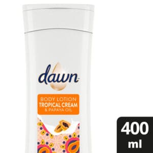 Dawn Tropical Cream and Papaya Oil Even Radiance Body Lotion 400ml