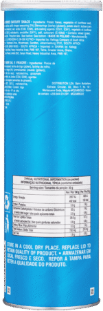 Pringles Salt & Vinegar Flavoured Savoury Snack 165g