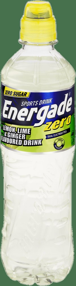Energade Zero Lemon, Lime & Ginger Flavoured Sports Drink 500ml