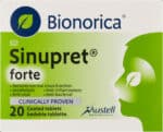 Bionorica Sinupret Forte Sinusitis Coated Tablets 20pk