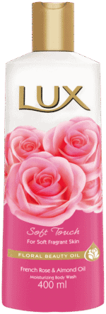 LUX Soft Touch Moisturizing Body Wash 400ml