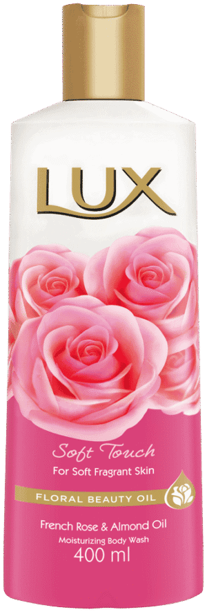 LUX Soft Touch Moisturizing Body Wash 400ml