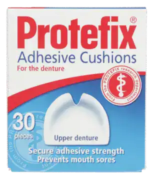 Protefix Upper Denture Adhesive Cushions 30pk
