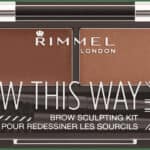 Rimmel Brow This Way Medium Brown Brow Sculpting Kit 1s