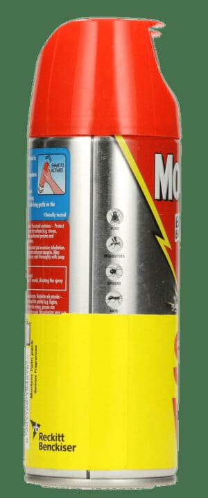 Mortein Energy Ball Low Odour Muti Insect Killer Aerosol 2 x 300ml