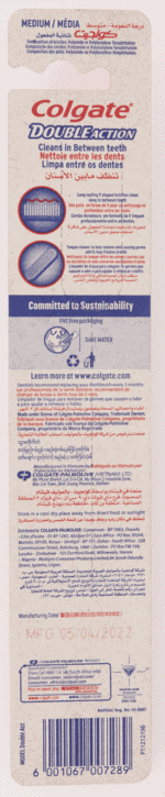 Colgate T/B DOUBLE ACTION ADULT
