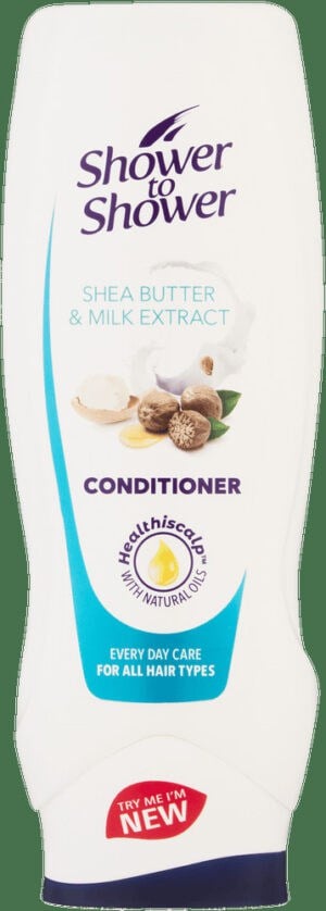 Shower To Shower Shea Butter & Milk Extract Conditioner 400ml