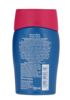 Selsun Blue Anti-Dandruff Super Conditioning Shampoo 150ml