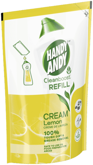 Handy Andy Cleanboost Lemon Multipurpose Cleaning Cream Refill 750ml