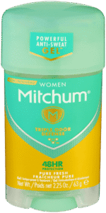 Mitchum Women Pure Fresh Invisible Antiperspirant & Deodorant Solid 63g