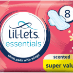 Lil-lets Essentials Scented Thick Pads with Wings 8pk